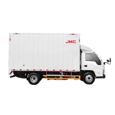 Un bon prix. 2024 JMC Truck Cabin Isuzu Cargo Truck 10 Tonnes Livraison de nourriture Deux roues sièges de véhicule électrique 5 portes 2 places de camion en ligne