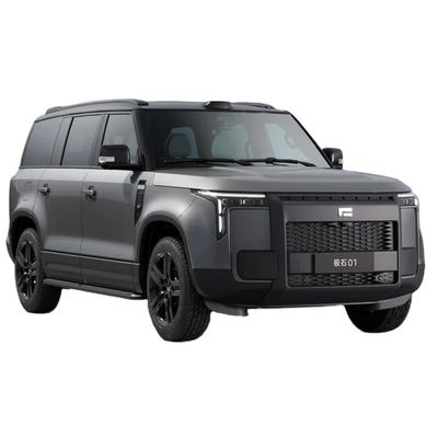 Un bon prix. Carburant hybride Jishi 01 2023 Version polyvalente à 7 places Véhicules à énergie SUV moyen et grand Vitesse maximale 200 km/h 2023 REEV Voiture en ligne