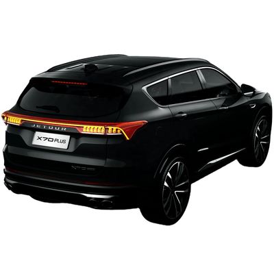 Un bon prix. High Speed Jetour X70plus SUV à essence voitures avec système de freinage à disque arrière à tambour avant et poids de freinage de 1000kg-2000kg en ligne