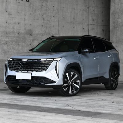 Un bon prix. GEELY Azkarra L 5 sièges voitures essence essence SUV hybride voiture 2023 bordure poids 1000kg-2000kg alliage d'aluminium support de toit en ligne