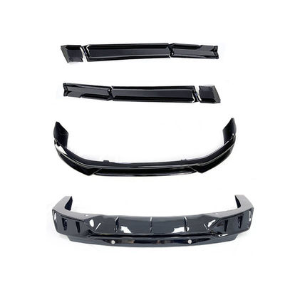 Un bon prix. ABS noir avant lèvre côte jupe diffuseur corps kit BSKT pour Lixiang L7 L8 L9 2022-2024 modèle type de couverture à prix abordable en ligne