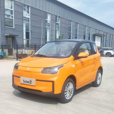 Un bon prix. Blaval Petit véhicule électrique 300km 2 portes 2 sièges Design de voiture fabriqué à l'énergie solaire Mini voiture électrique R14 Taille du pneu en ligne