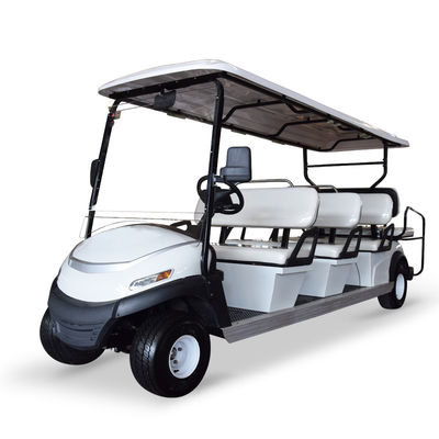 Un bon prix. 8 sièges chariot de golf électrique vitesse 13,7 mph position debout de la queue Caddy équipé pour le transport de passagers en ligne