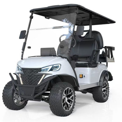Un bon prix. sièges 1-2 chariot de golf électrique chasse 4 passagers avec moteur AC de 5 kW et poids de 400-500 kg en ligne