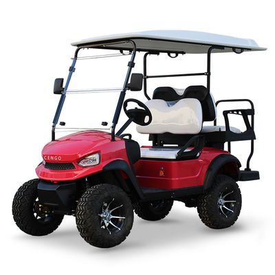 Un bon prix. 2024 lancé tout neuf 4 roues Golf électrique chasse poussette chariot dos à dos 4 places à vendre en ligne