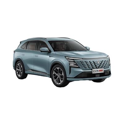 Un bon prix. Capacité du réservoir de carburant 50-80L 2025 Changan CS75 PLUS SUV 1.5T IACC ABS EBA cuir foncé R19 Traction avant 360° image en ligne