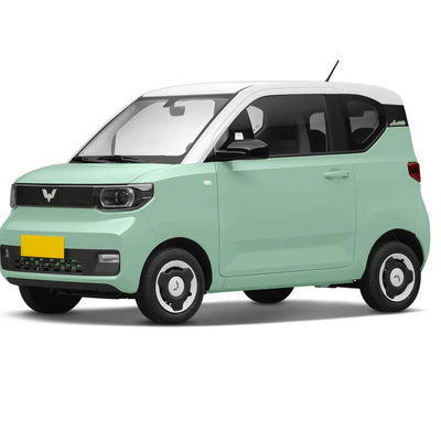 Un bon prix. Réglage manuel Caméra LED Tissu EV Voiture Wuling Mini EV Chinois Électrique Mini Voiture de sport 4 roues Berline unique gauche en ligne