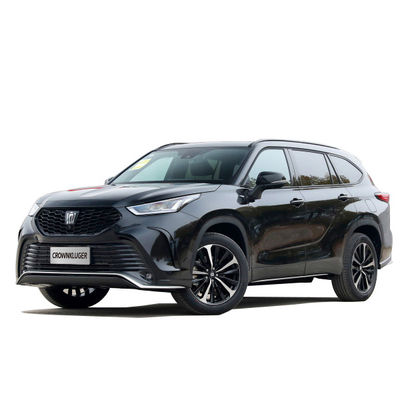 Un bon prix. 2023 Chinois T-o-y-o-t-a CROWN KLUGER 2.5L HEV voitures à quatre roues motrices avec lumière diurne LED et climatisation automatique en ligne