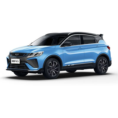 Un bon prix. 130kw Puissance maximale Geely Binyue Phev Hybrid Car 1.5T Moteur 210 Km / h Haute vitesse SUV à quatre roues Cinq places 3m Véhicule en ligne